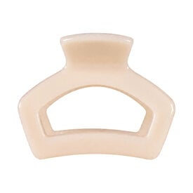 Teleties Teleties Open Hair Clip - Petite - Almond Beige