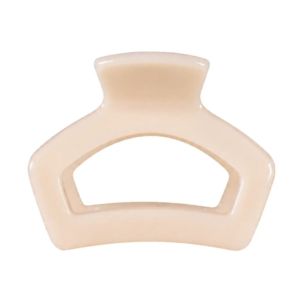 Teleties Open Hair Clip - Petite - Almond Beige