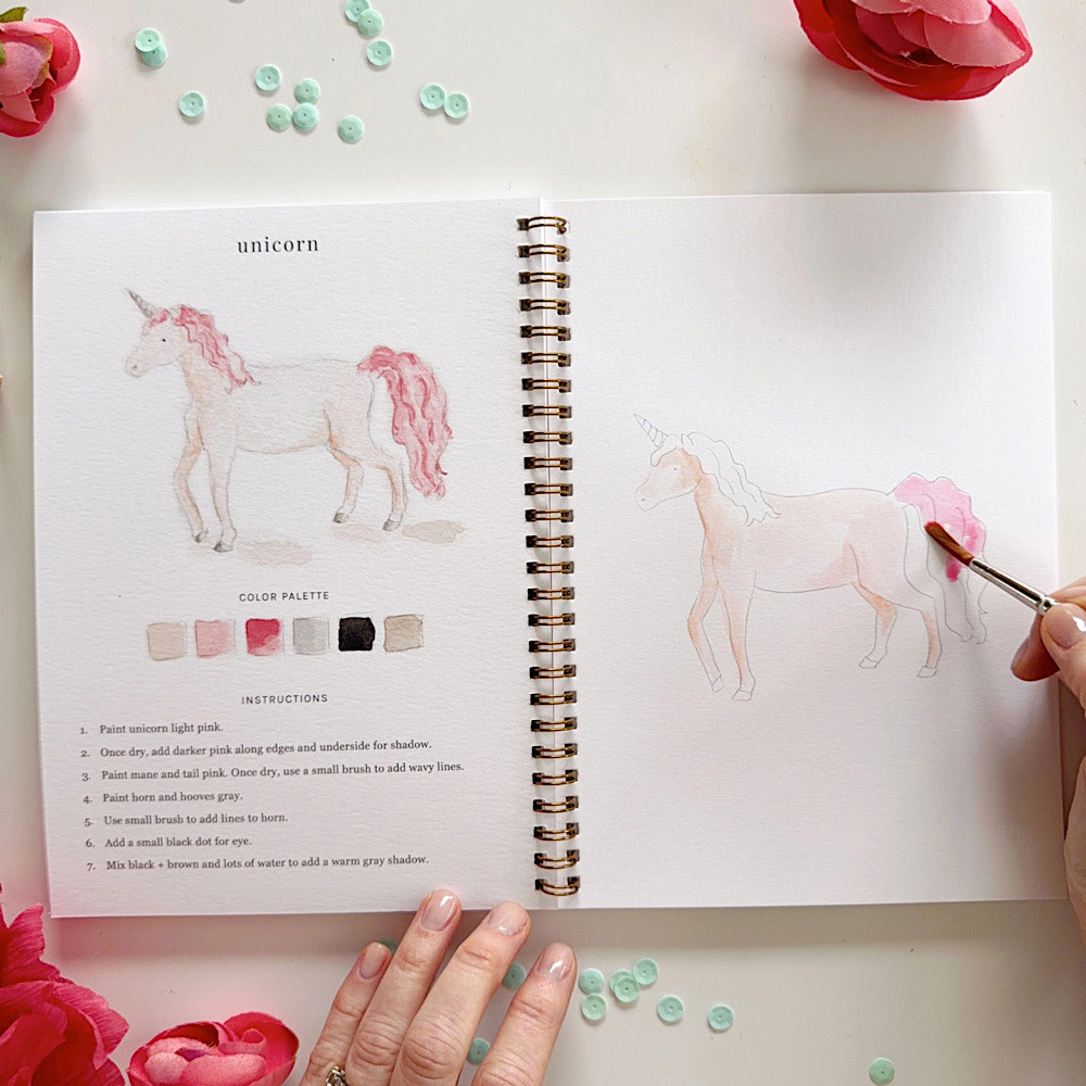 Emily Lex Studio Watercolor Workbook - Fairytale