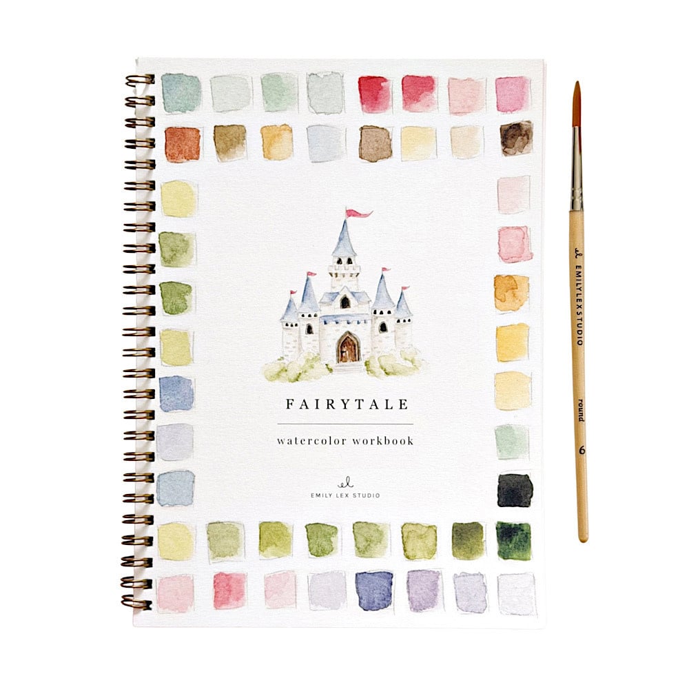 Emily Lex Studio Emily Lex Studio Watercolor Workbook - Fairytale