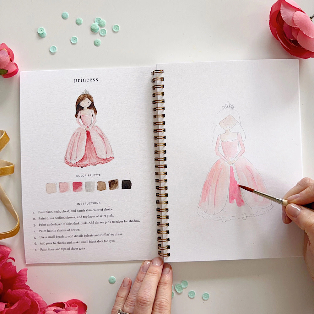 Emily Lex Studio Watercolor Workbook - Fairytale