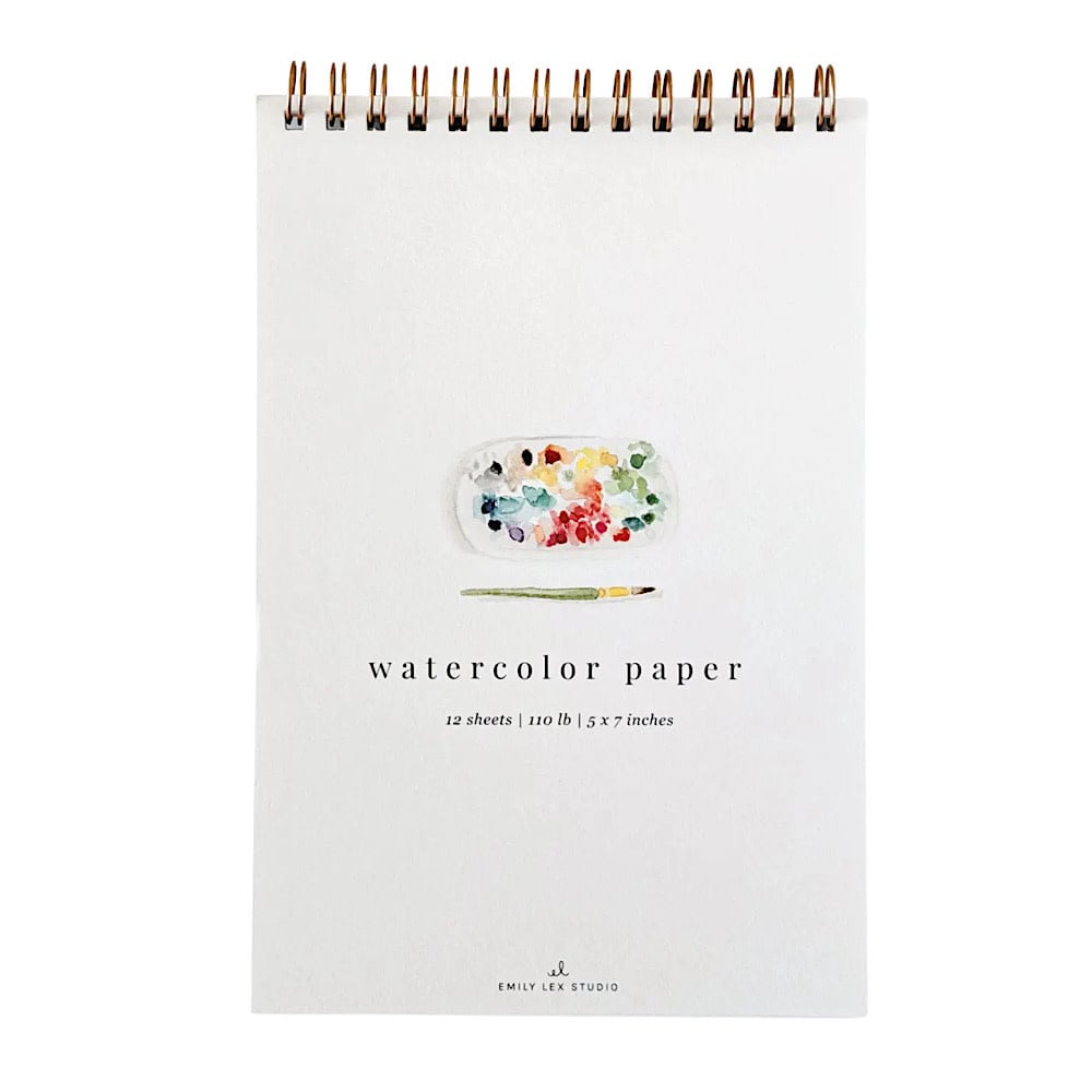 Emily Lex Studio Emily Lex Studio Spiral Watercolor Paper Pad 5x7