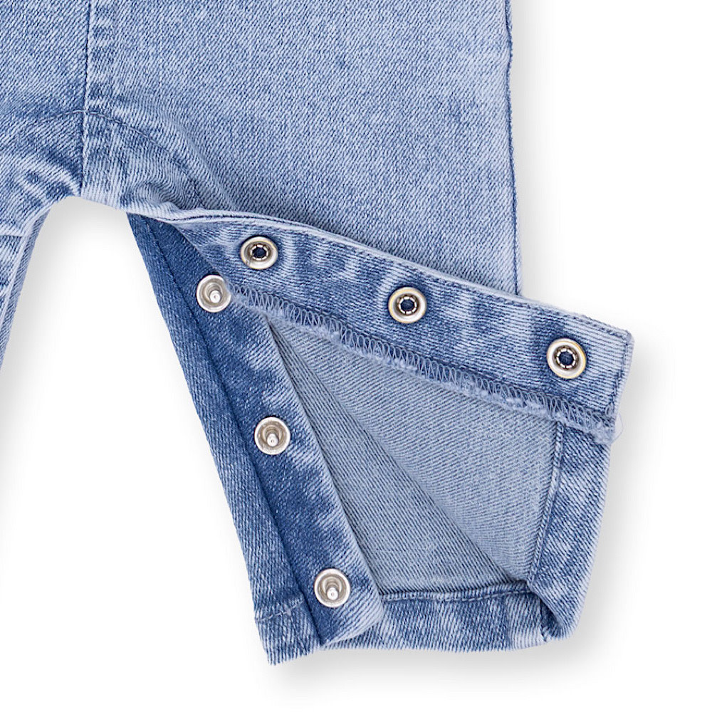 Angel Dear Old School Overall - Blue Stretch Denim