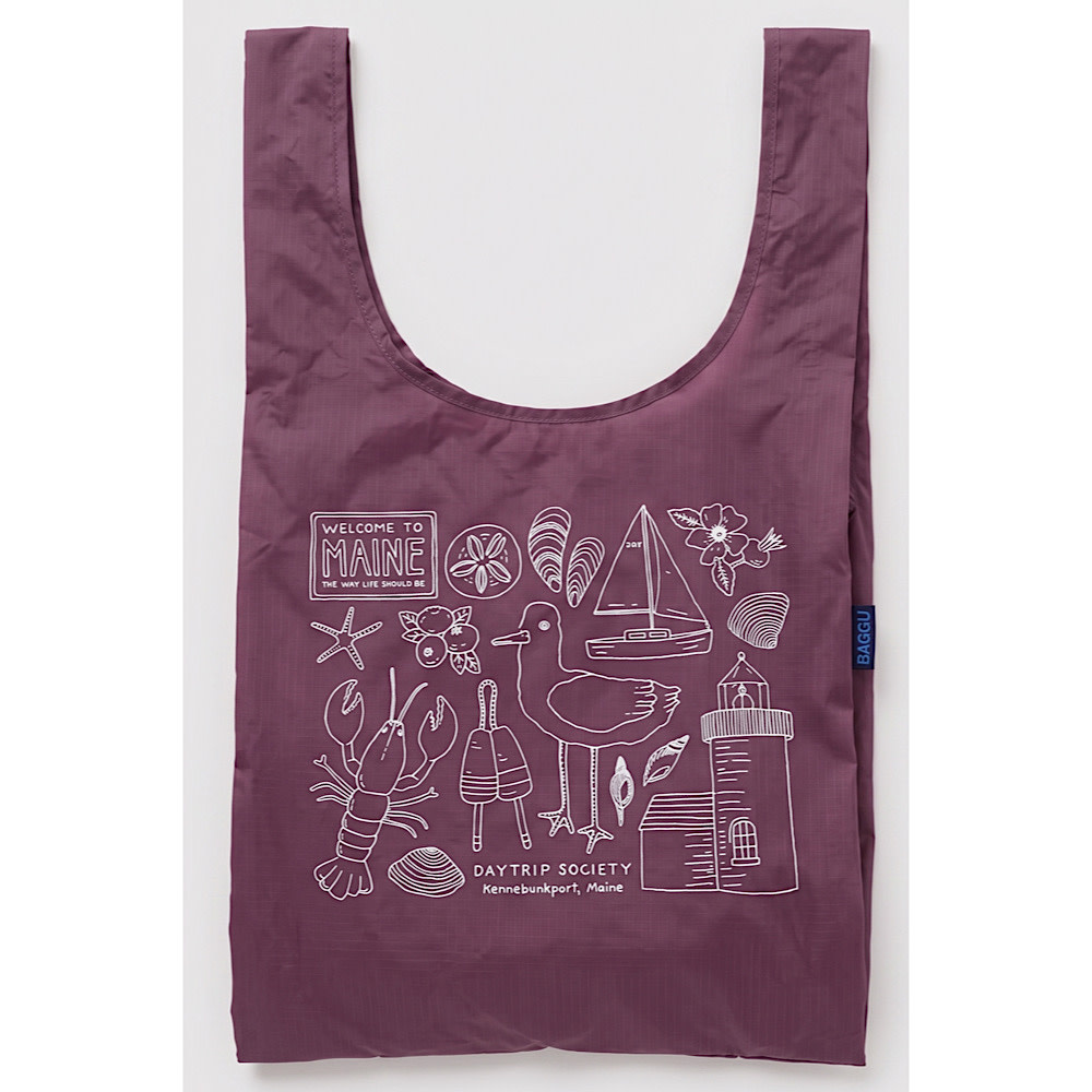 Baggu x Daytrip Society - Custom Standard - Kennebunkport Icons - Wild Plum