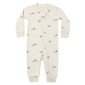 Quincy Mae Quincy Mae Zip Long Sleeve Sleeper - Hedgehog
