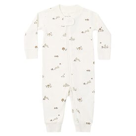 Quincy Mae Quincy Mae Zip Long Sleeve Sleeper - Bunnies