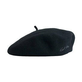 Lost Pattern NYC Lost Pattern Bon Chic Wool Beret - Black