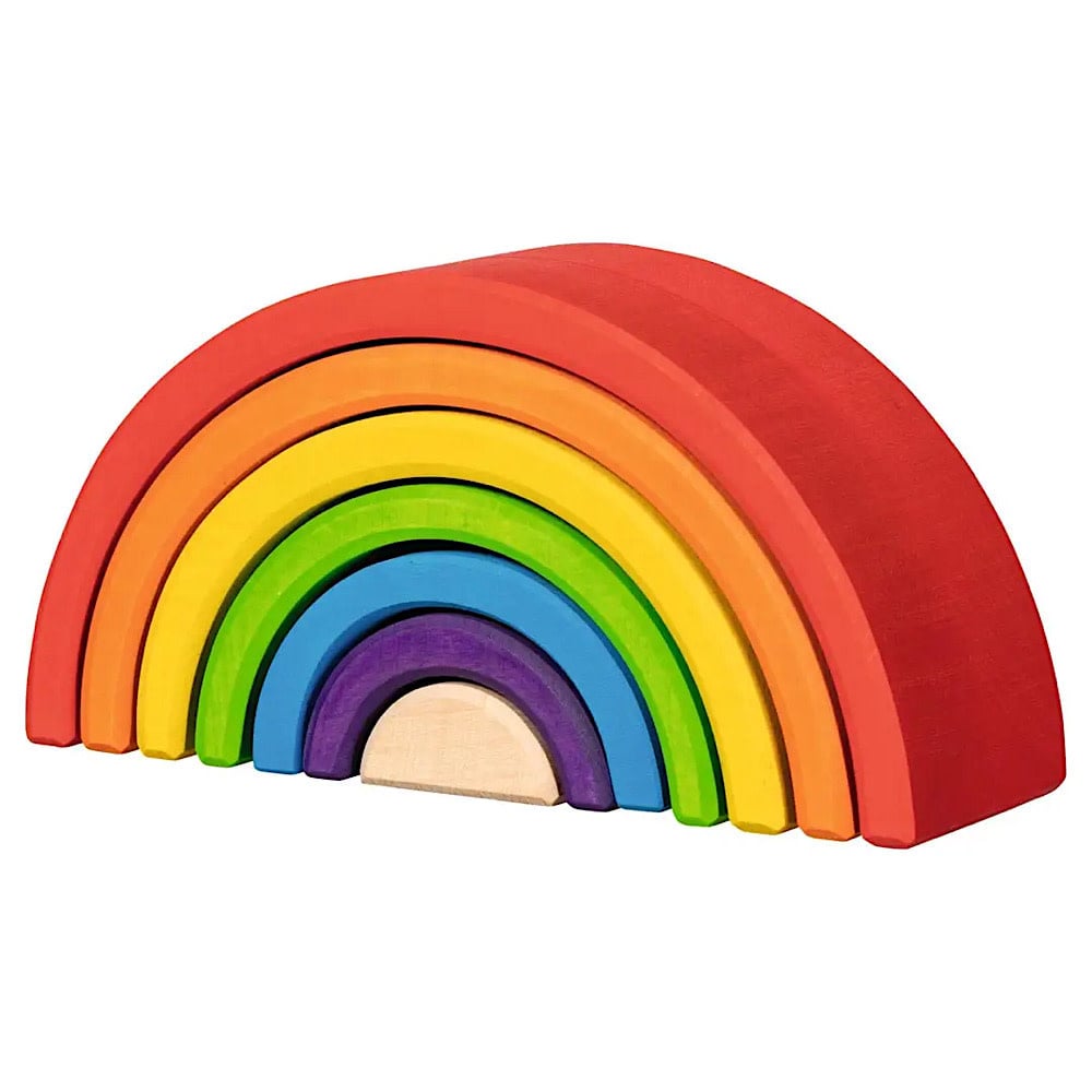 Goki Building Blocks - Little Rainbow