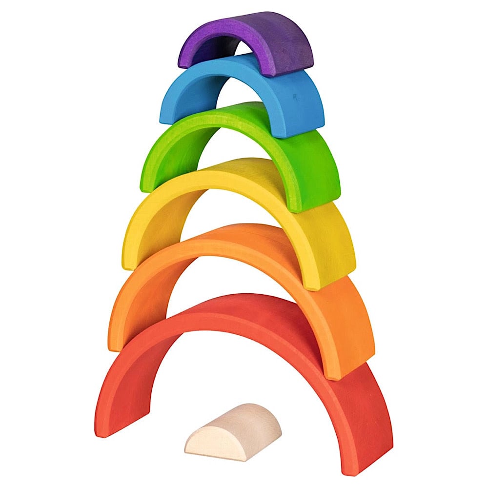 Goki Building Blocks - Little Rainbow