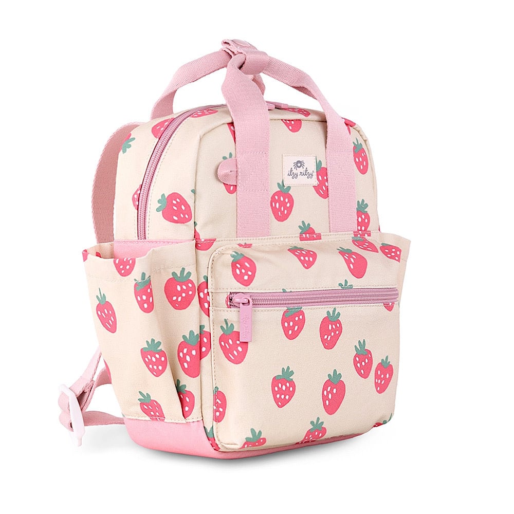 Itzy Ritzy Backpack - Strawberries and Cream