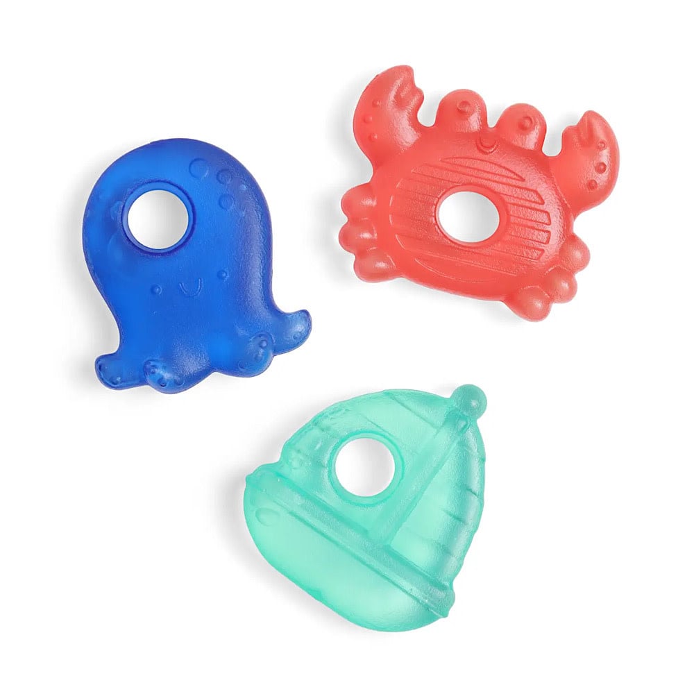 Itzy Ritzy Cutie Coolers Teether 3-Pack - Nautical