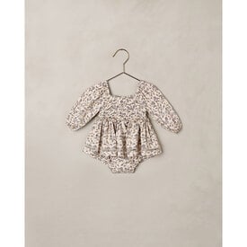 Noralee Noralee Elodie Romper - Blue Garden