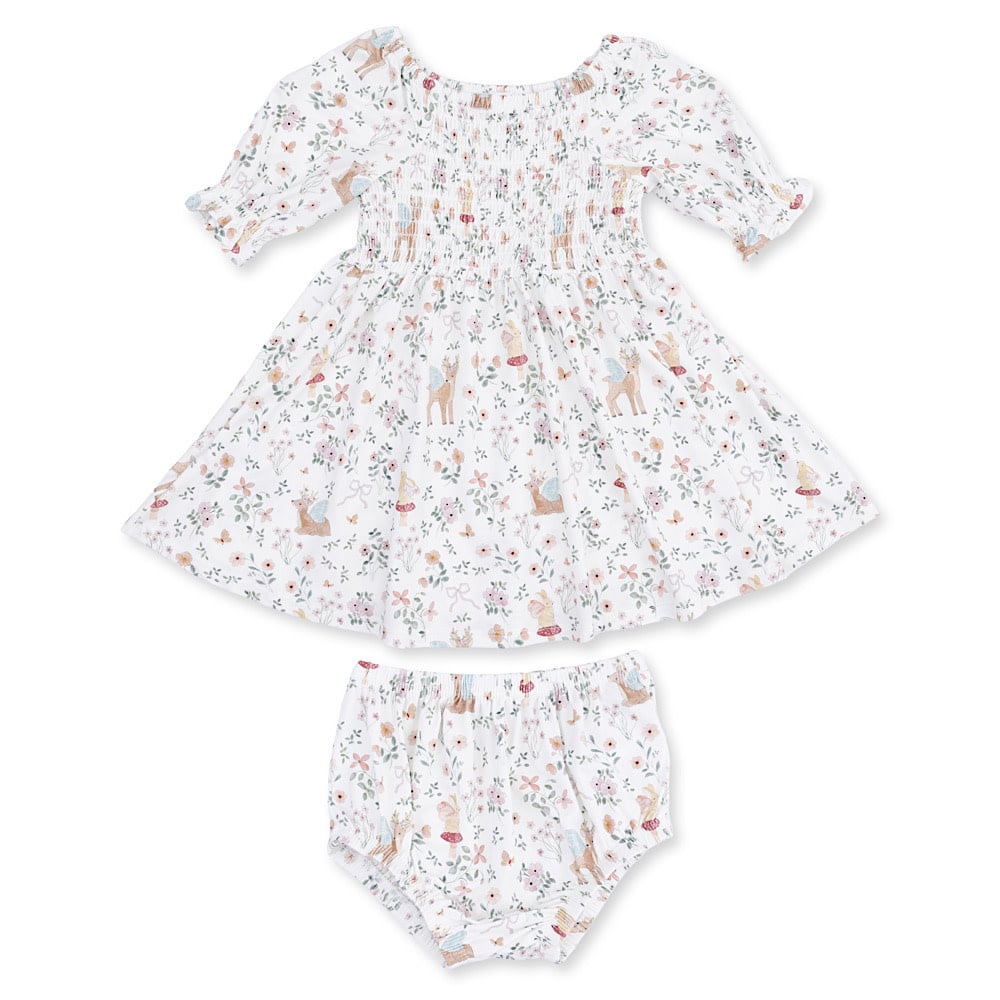 Angel Dear Jennifer Dress & Bloomers - Enchanted Woodland