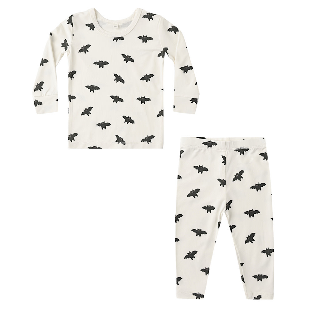 Quincy Mae Quincy Mae Bamboo Pajama Set - Bats