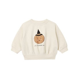 Quincy Mae Quincy Mae Relaxed Fleece Sweatshirt - Pumpkin
