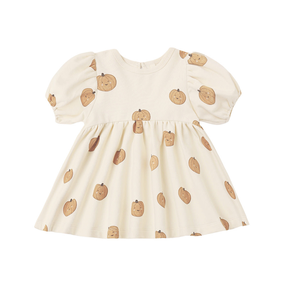 Quincy Mae Darla Dress - Smiley Pumpkins