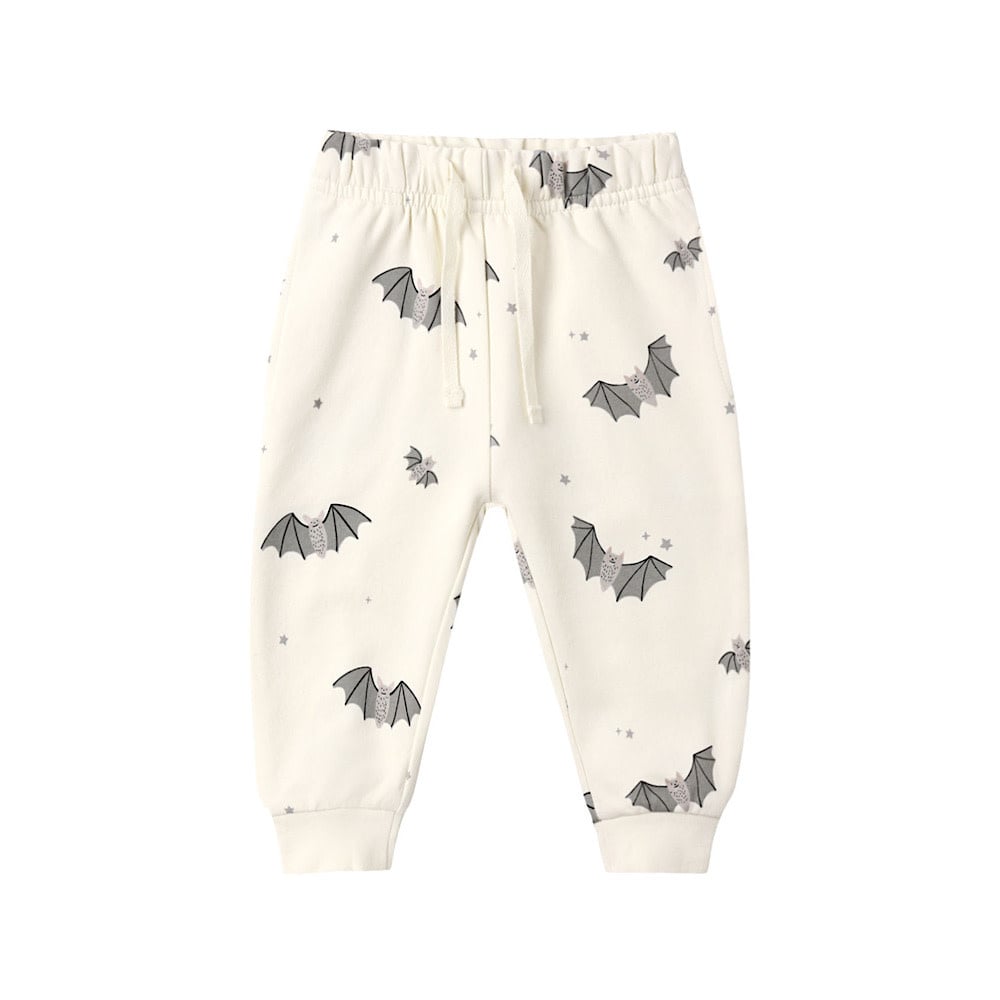 Quincy Mae Relaxed Fleece Sweatpants - Baby Bats