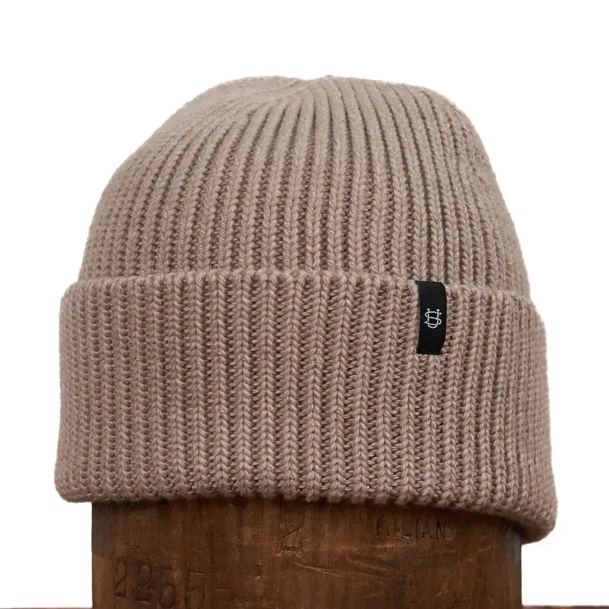 Upstate Stock Merino Wool In The City Beanie - Hemp