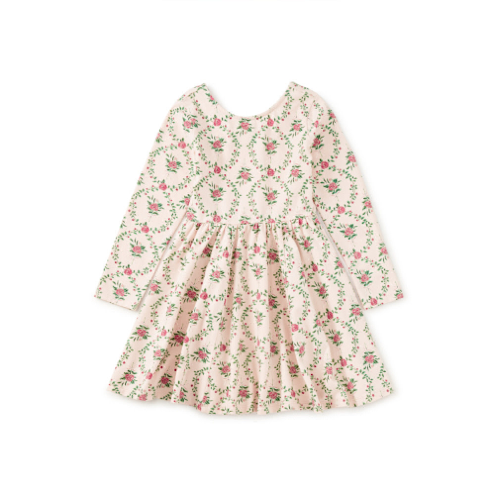 Tea Collection Tea Collection Printed Ballet Dress - Wallpaper Floral