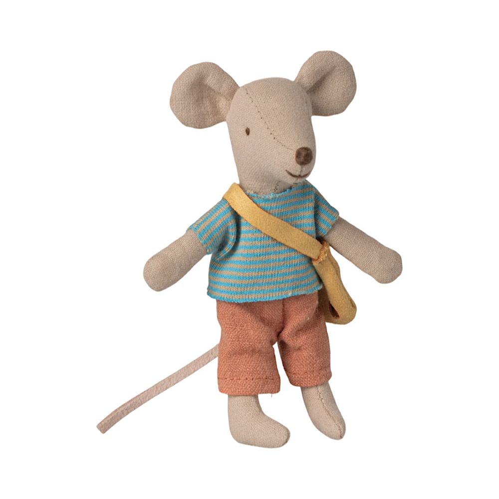 Maileg Little Brother Mouse w/ Bag