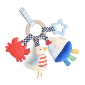 Itzy Ritzy Itzy Ritzy Bitzy Busy Ring - Nautical