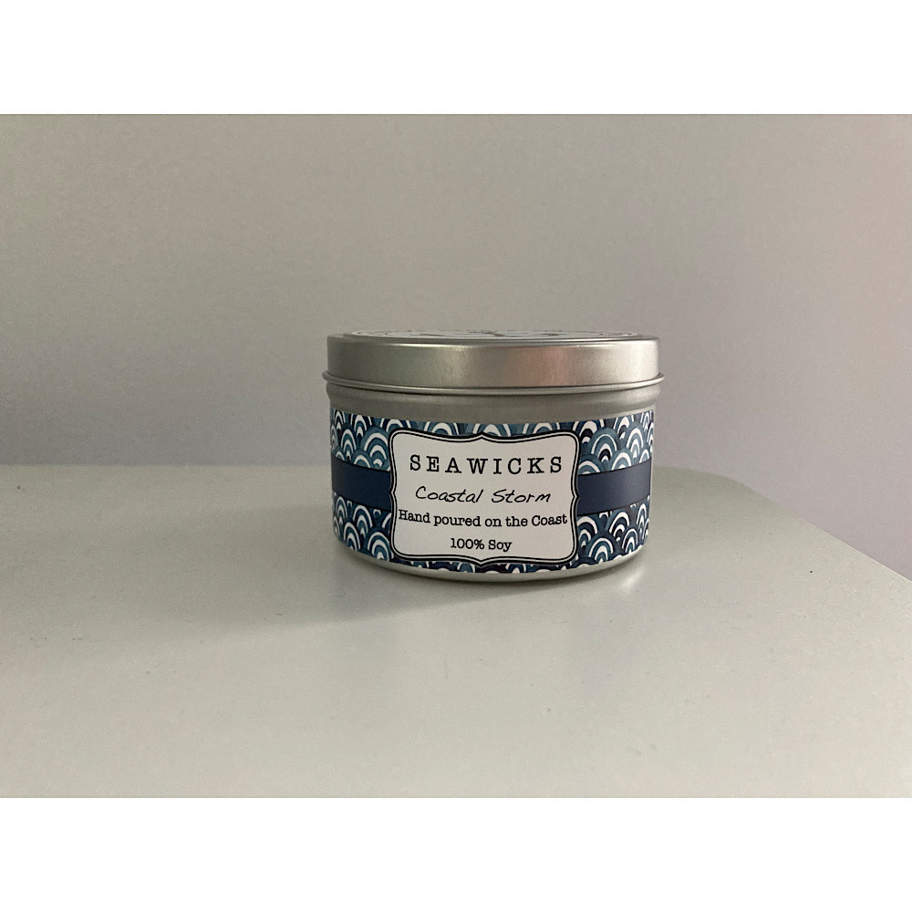 Seawicks Tin Candle - Coastal Storm