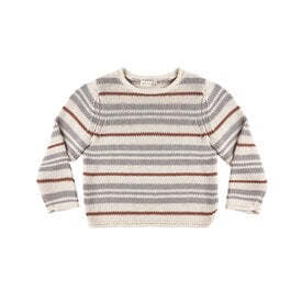 Rylee + Cru LLC Rylee + Cru Jacques Sweater - Dusty Blue Stripe