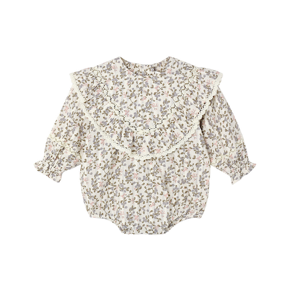 Rylee + Cru Winnie Romper - Winter Garden