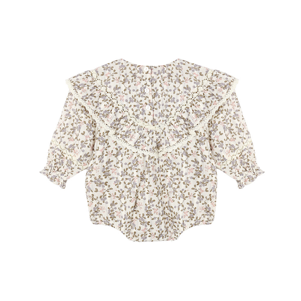 Rylee + Cru Winnie Romper - Winter Garden