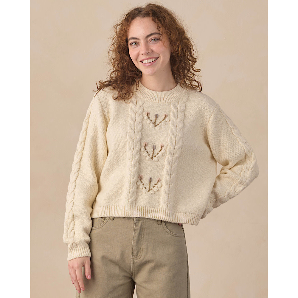Rylee + Cru Women's Reagan Sweater - Natural