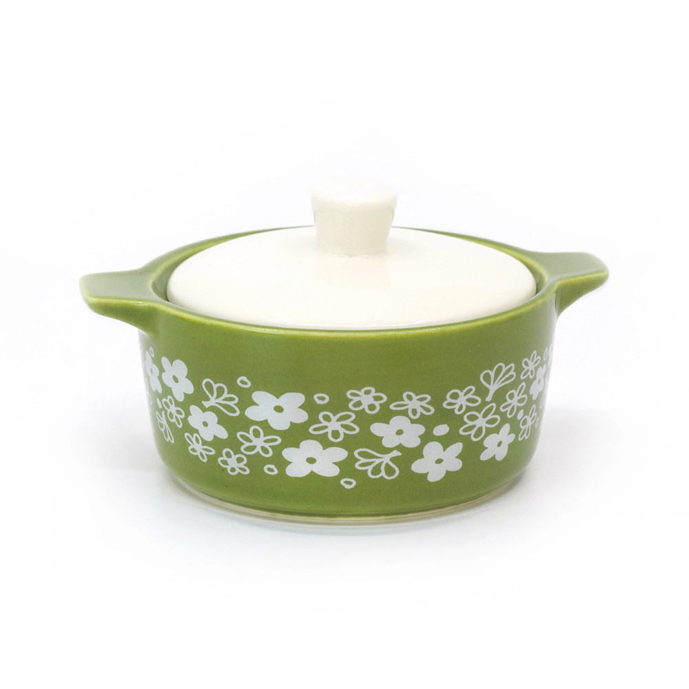  Pyrex Casserole Trinket Box - Spring Blossom
