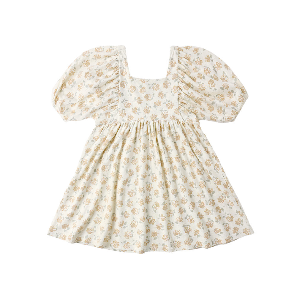 Rylee + Cru Brea Dress - Yellow Ditsy