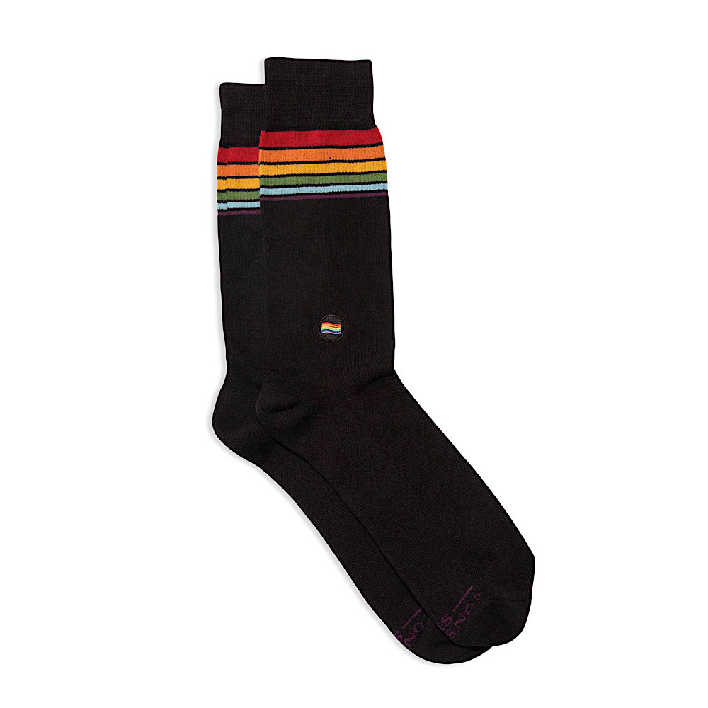 Conscious Step Crew Socks - LGBTQ Rainbow Stripe