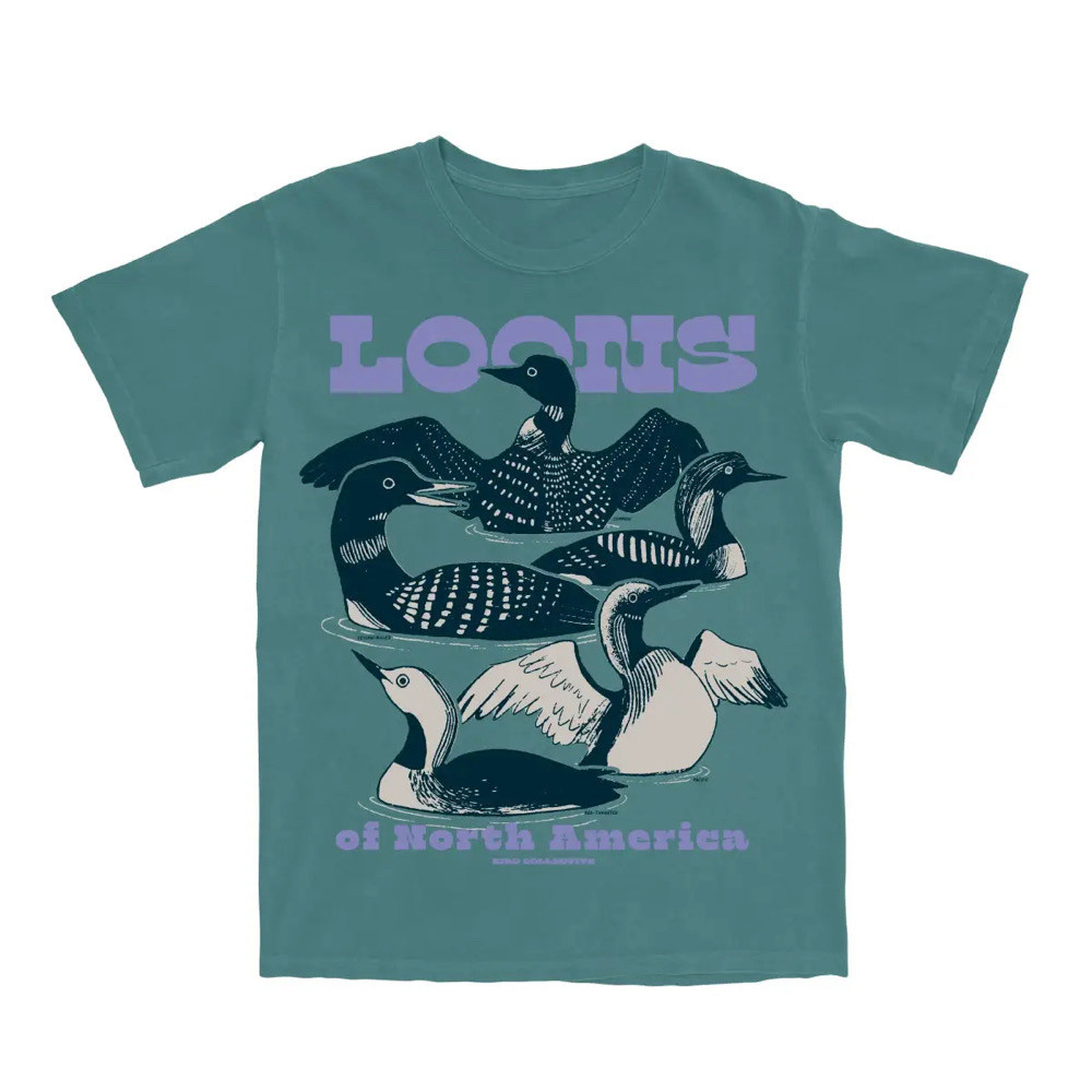 Bird Collective Bird Collective Shirt - Loons of North America -