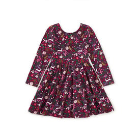 Tea Collection Tea Collection Printed Ballet Dress - Tea Party Floral