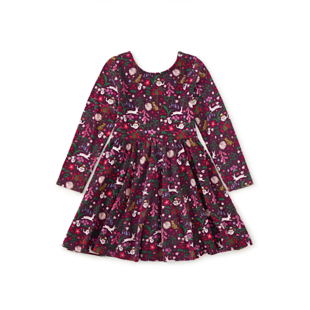 Tea Collection Tea Collection Printed Ballet Dress - Tea Party Floral