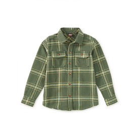 Tea Collection Tea Collection Flannel Button Up Shirt - Sherwood Plaid