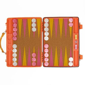  Gammn Backgammon Board - Coral