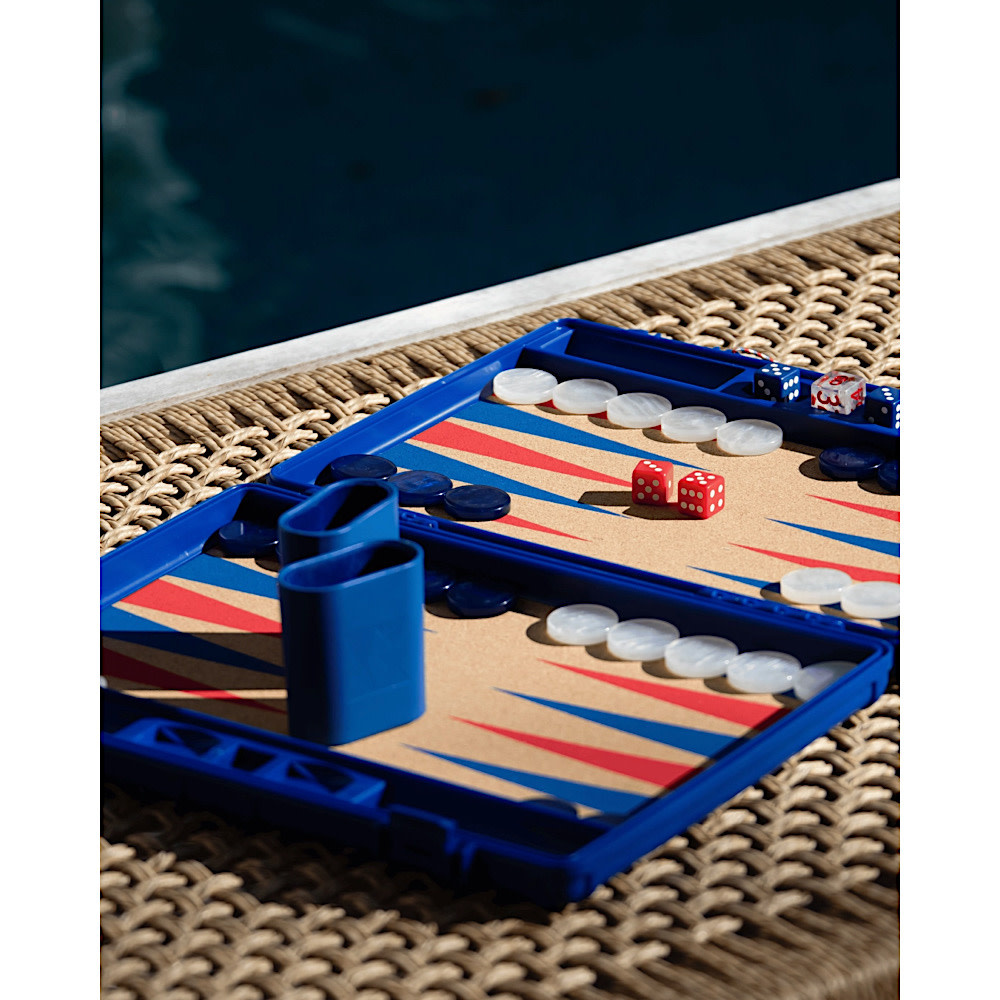 Gammn Backgammon Board - Navy