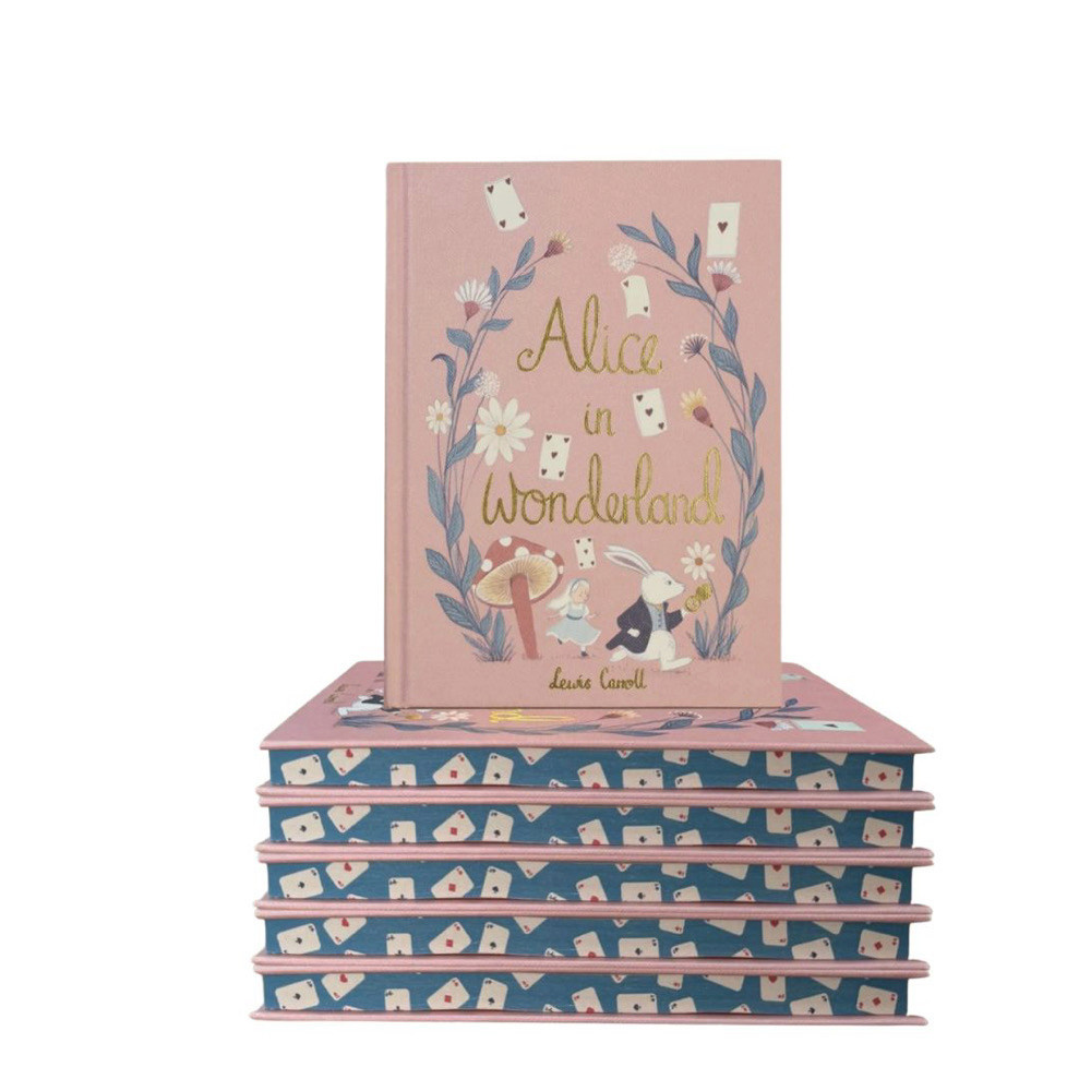Alice in Wonderland - Sprayed Edges Collectors Edition Hardcover Book