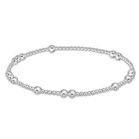 ENewton ENewton Classic Sterling Pattern Bracelet - Hope Unwritten - 4mm
