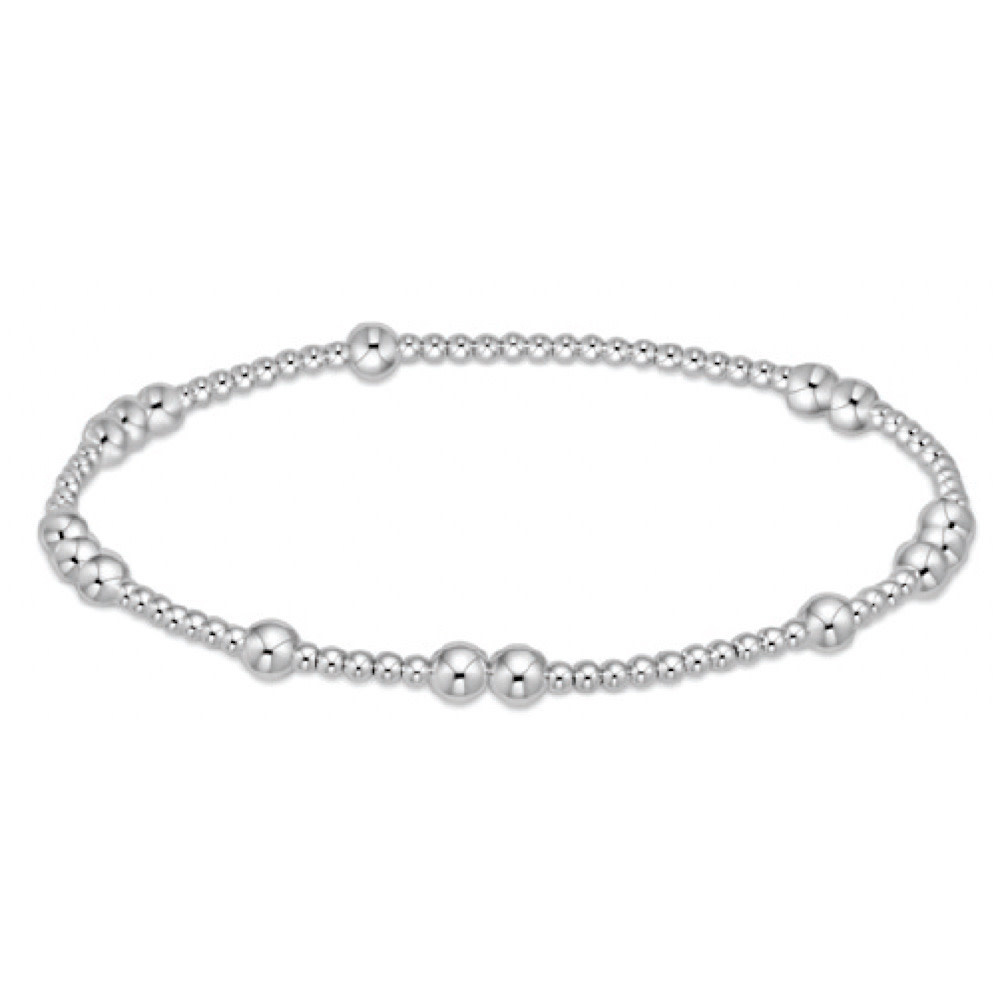 ENewton Classic Sterling Pattern Bracelet - Hope Unwritten - 4mm