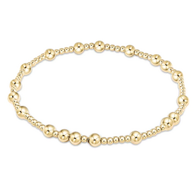 ENewton ENewton Egirl - Classic Gold Pattern Bracelet - Hope Unwritten - 4mm