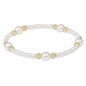 ENewton ENewton Gold Pearl Bracelet - Dignity Bead - Purpose