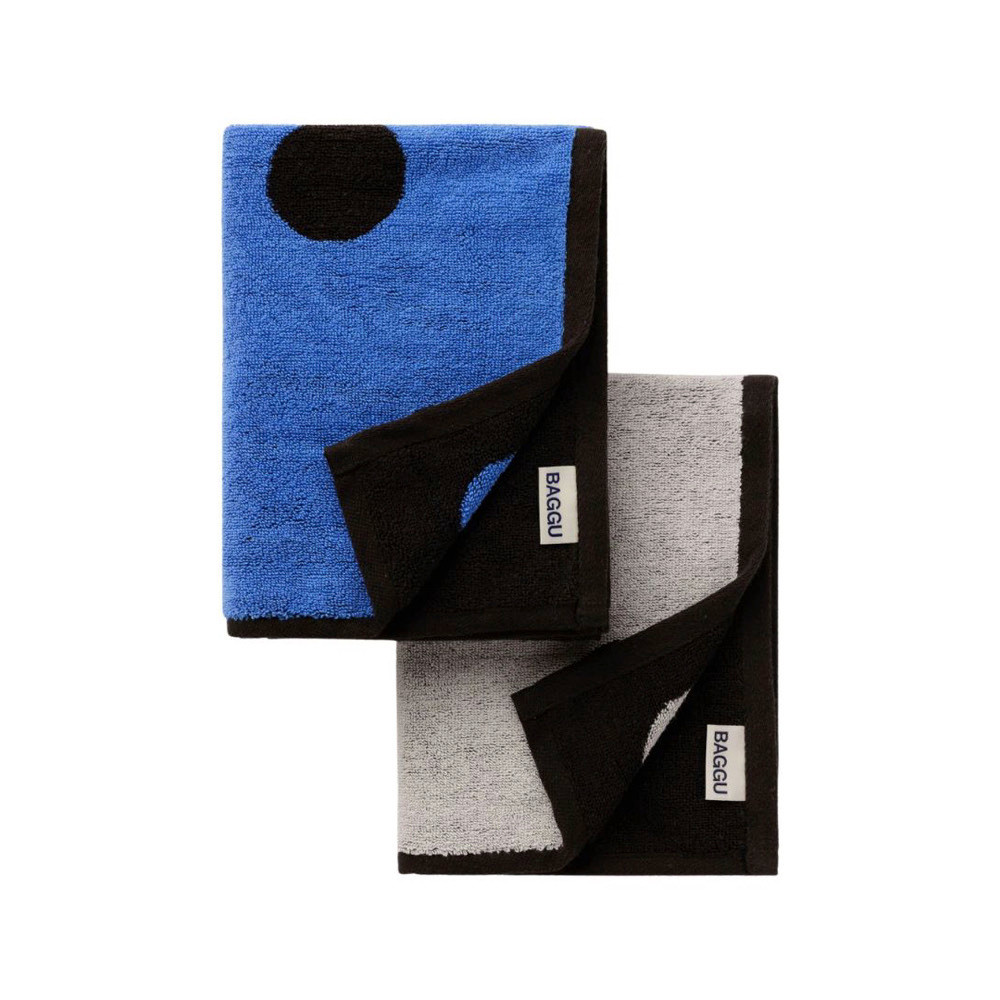 Baggu Hand Towel Set of 2 - Polka Dot Mix