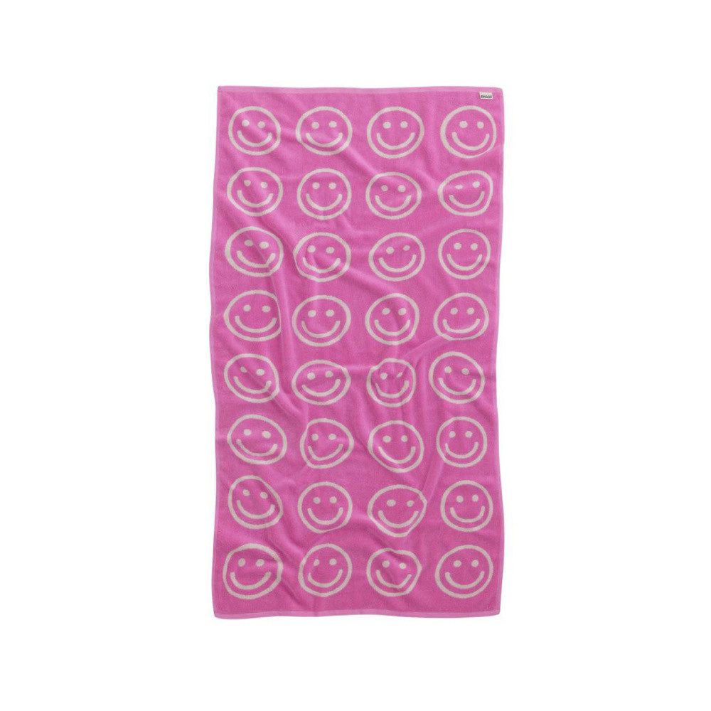 Baggu Bath Towel - Happy Pink