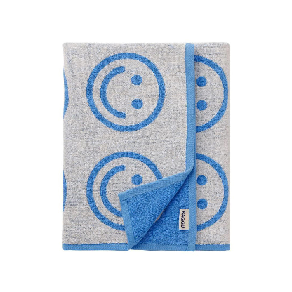 Baggu Baggu Bath Towel - Happy Sky Blue