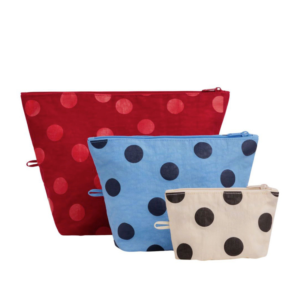 Baggu Go Pouch Set of 3 - Polka Dot Mix