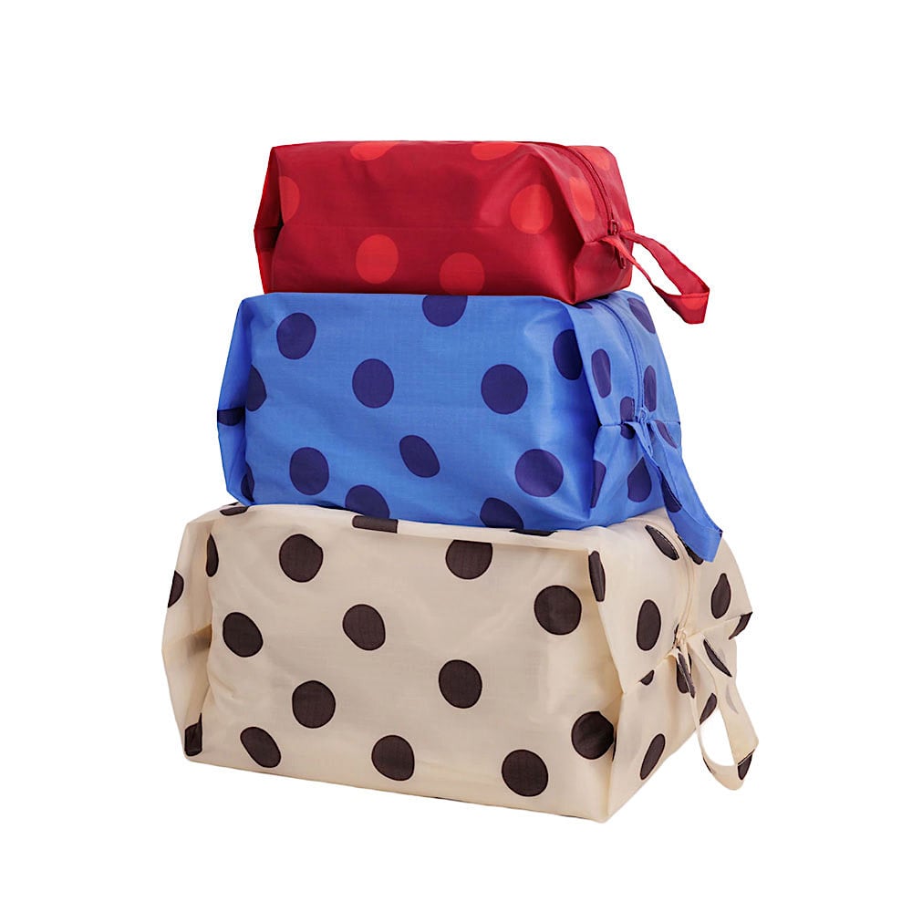 Baggu Baggu 3D Zip Set - Polka Dot Mix