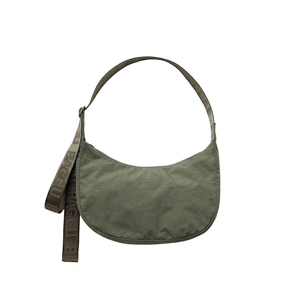 Baggu Baggu Medium Nylon Crescent Bag - Caper